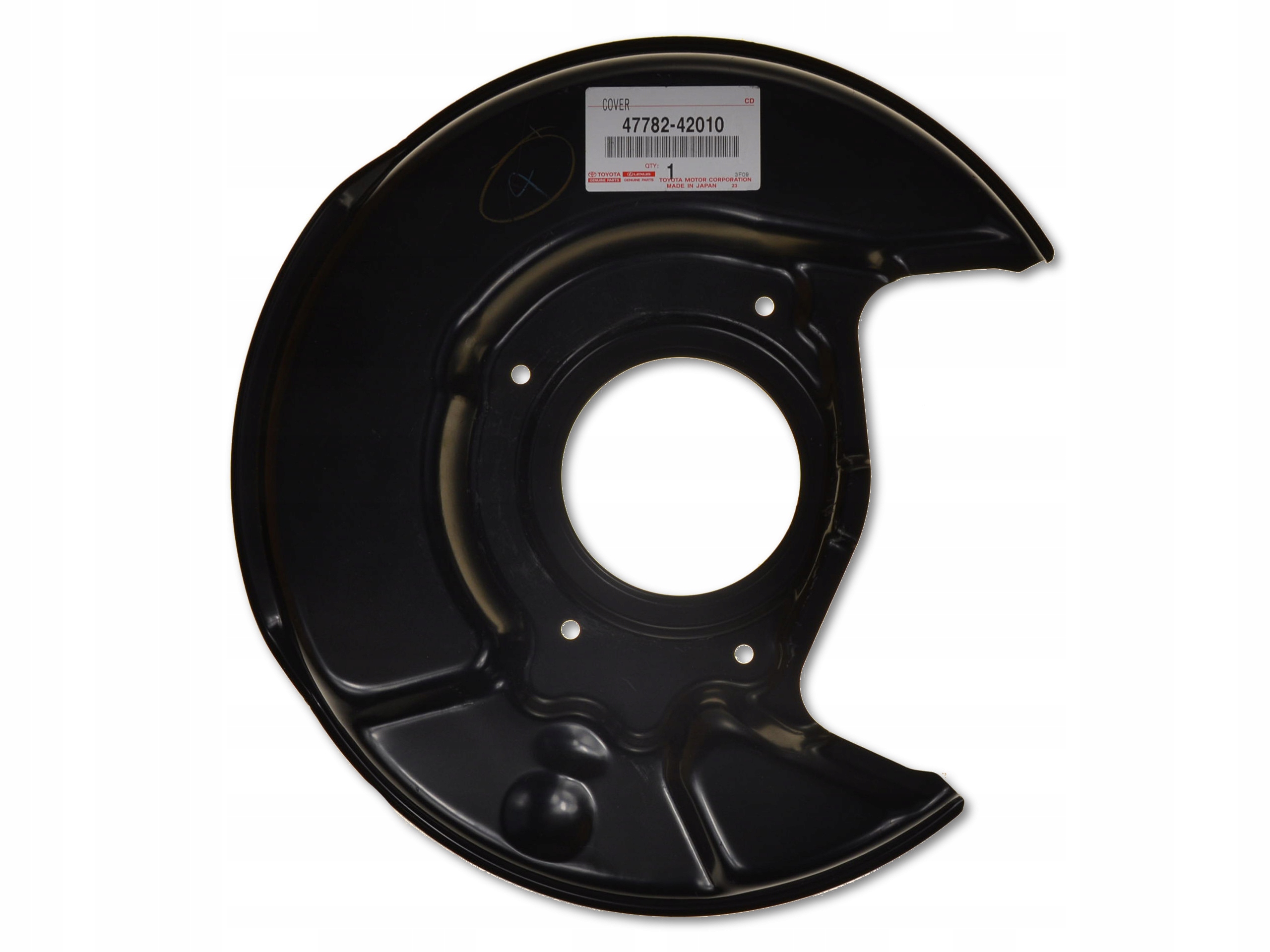 TOYOTA RAV4 I 94-00 OSŁONA TARCZY HAMULCOWEJ PRZÓD LEWY