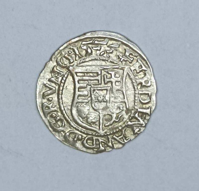 WĘGRY - DENAR 1556 (1) - FERDYNAND I - bardzo ładna