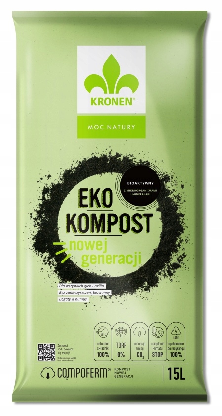 

Kompost ogrodniczy 15L Compoferm Kronen
