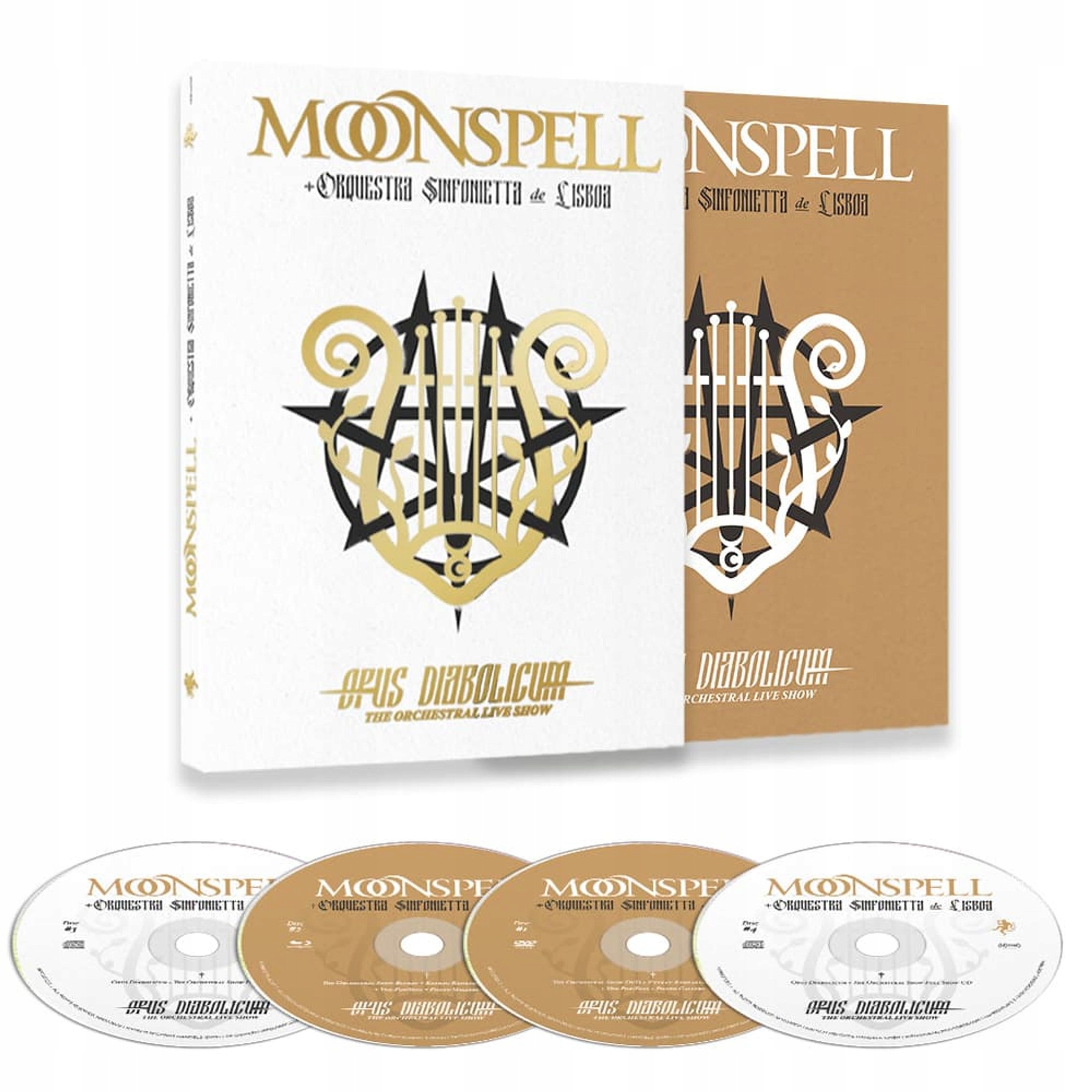 Moonspell Opus Diabolicum The Orchestral Live (BLU-RAY+DVD+2CD)