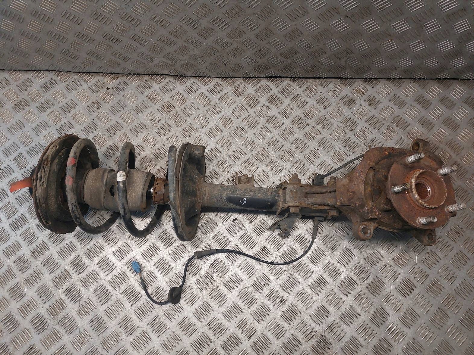 shock absorber spring swing left front NISSAN MURANO Z50 334381
