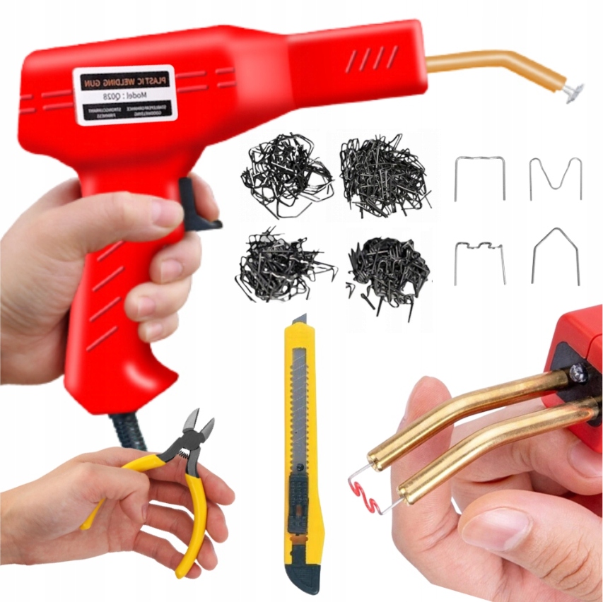 ПОДАРОЧНЫЙ ПЛАСТИКОВЫЙ СВАРОЧНЫЙ АППАРАТ СТЕПЛЕР НАБОР