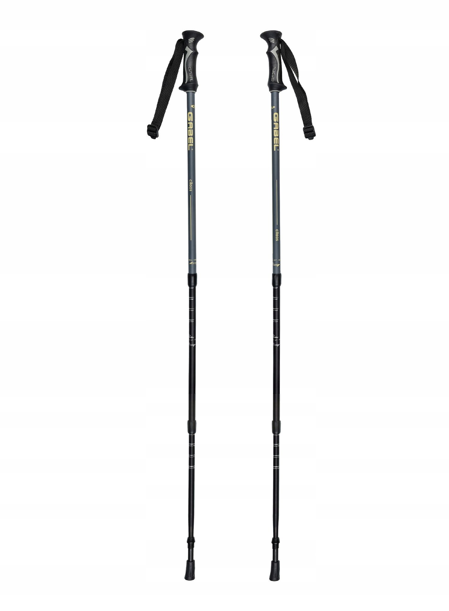 Kije trekkingowe Gabel Cilaos ardesia