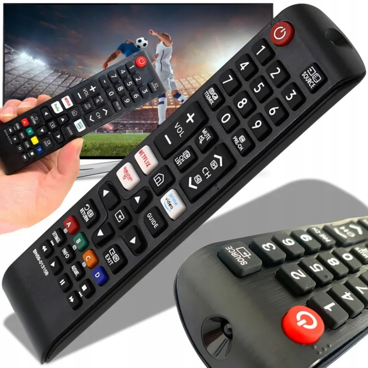 Pilot Samsung pilot uniwersalny do telewizora SMART MS-Prestige czarny