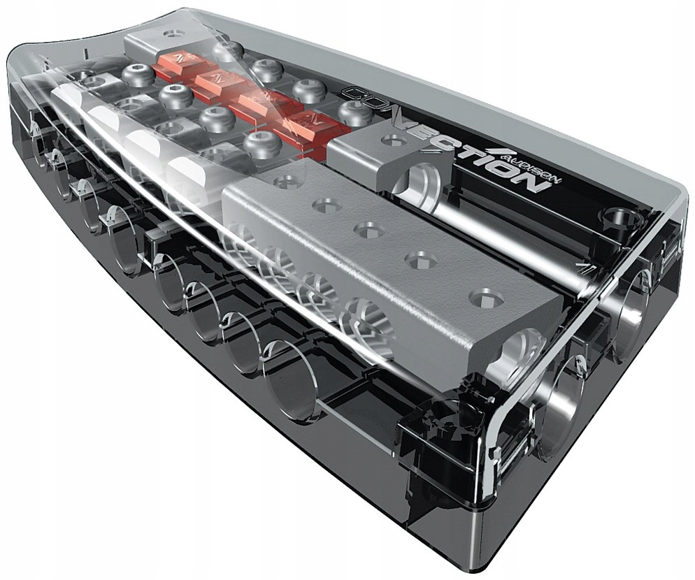 Audison Connection SFD 41C - PROFESJONALNA Obudowa OPRAWA Bezpieczników