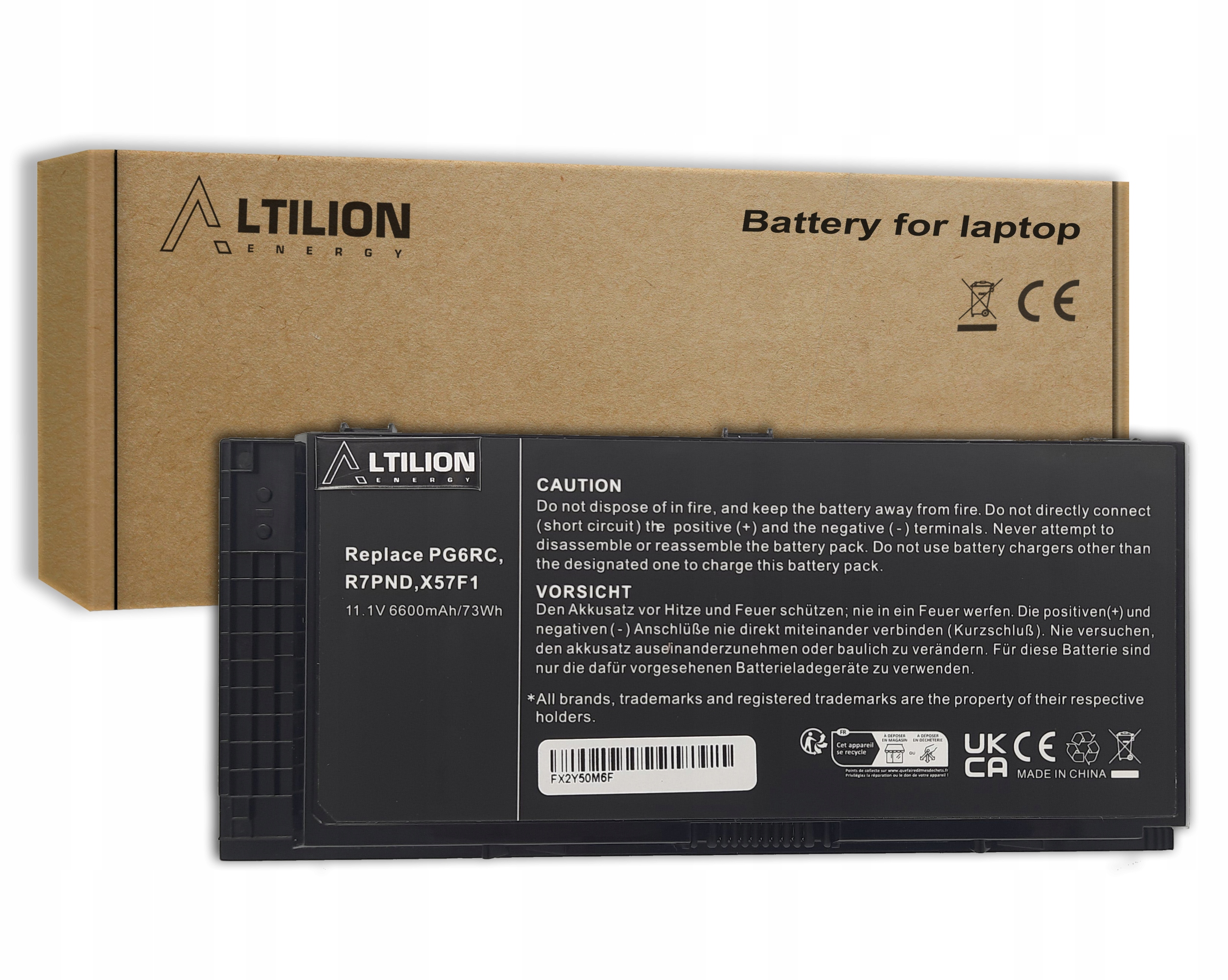 Baterie Altilion Energy FV993 kompatibilní s Dell