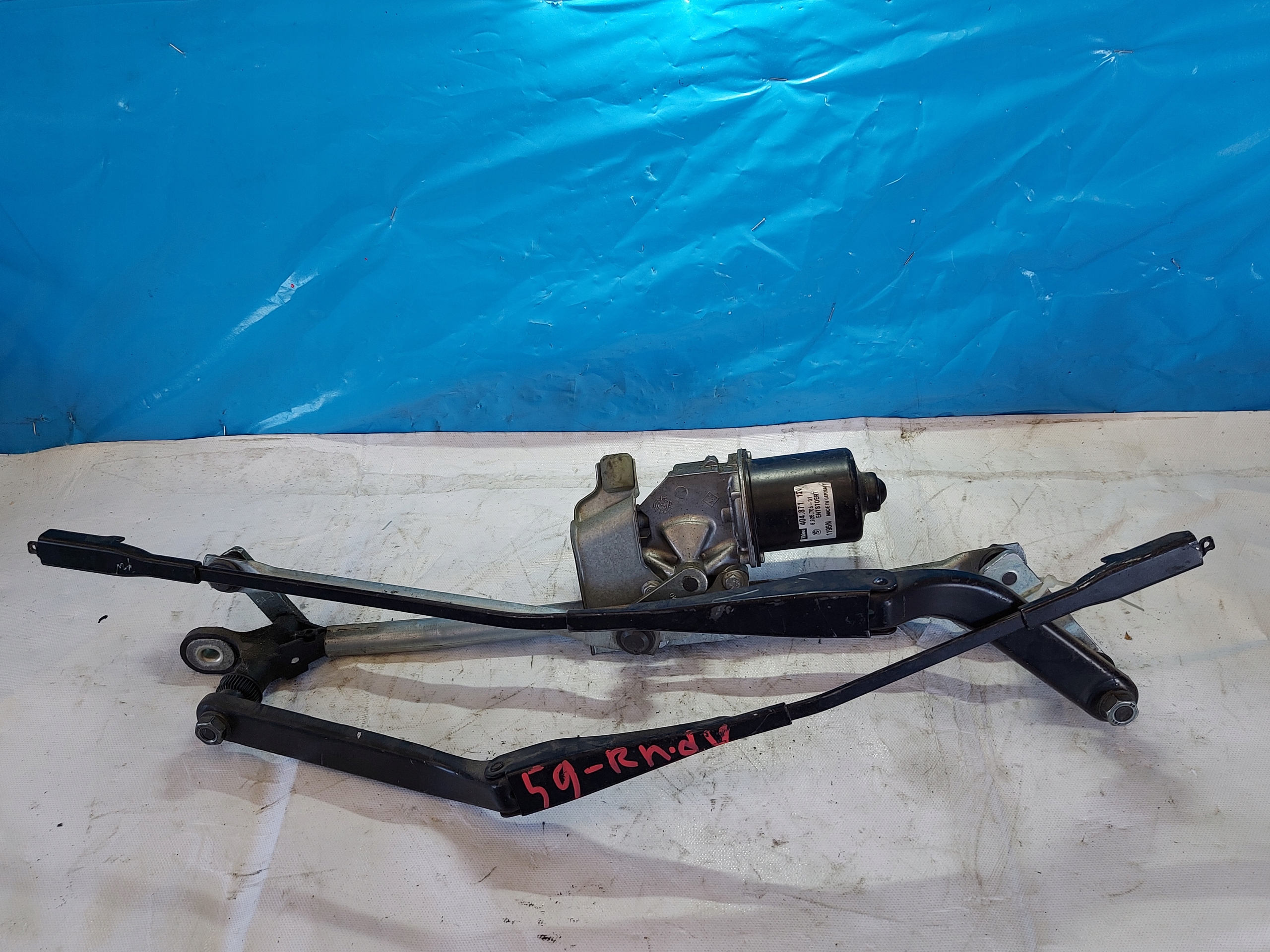 wiper mechanism BMW 1 E87 7157789 front
