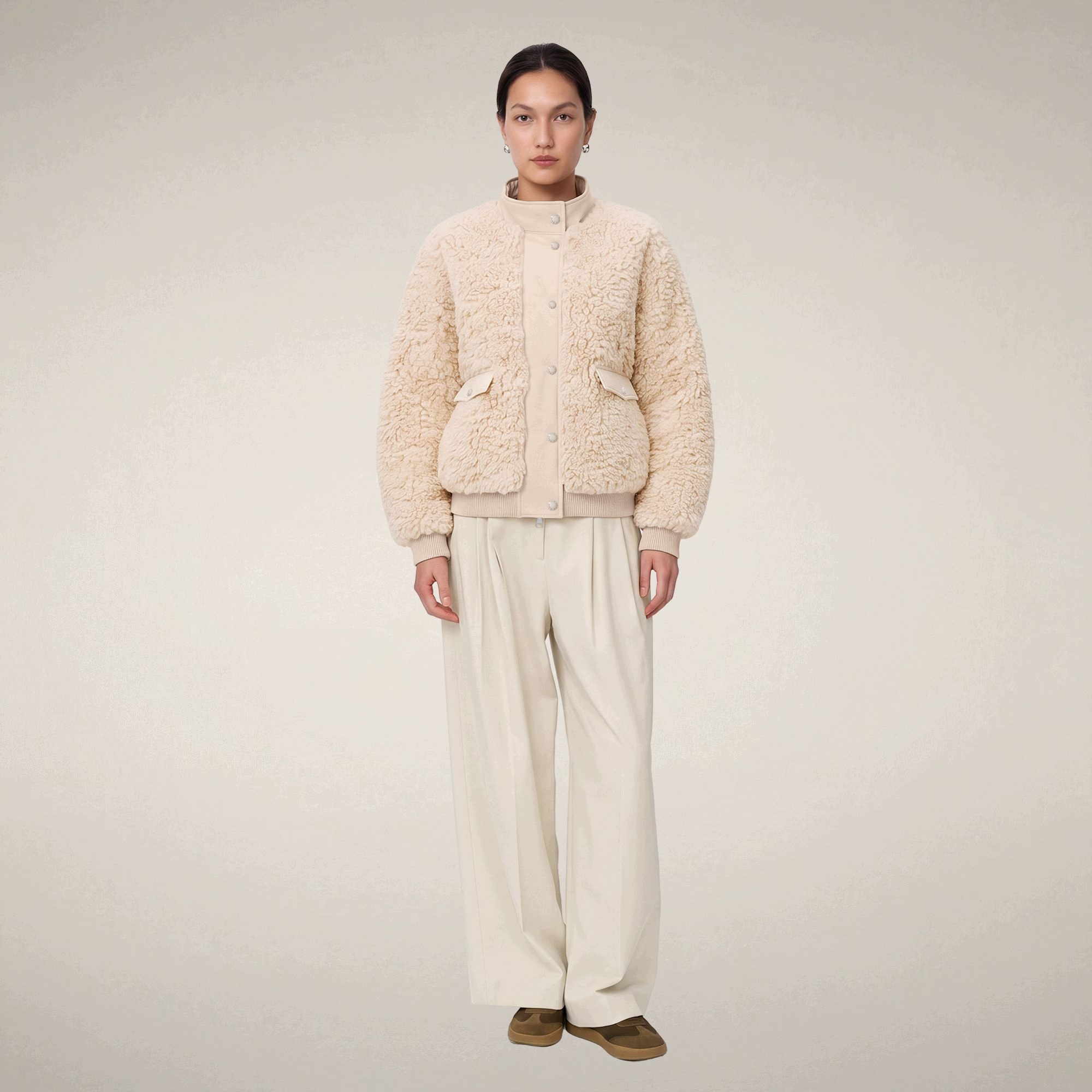 Kurtka Damska Save The Duck Valery Shore Beige futerko S