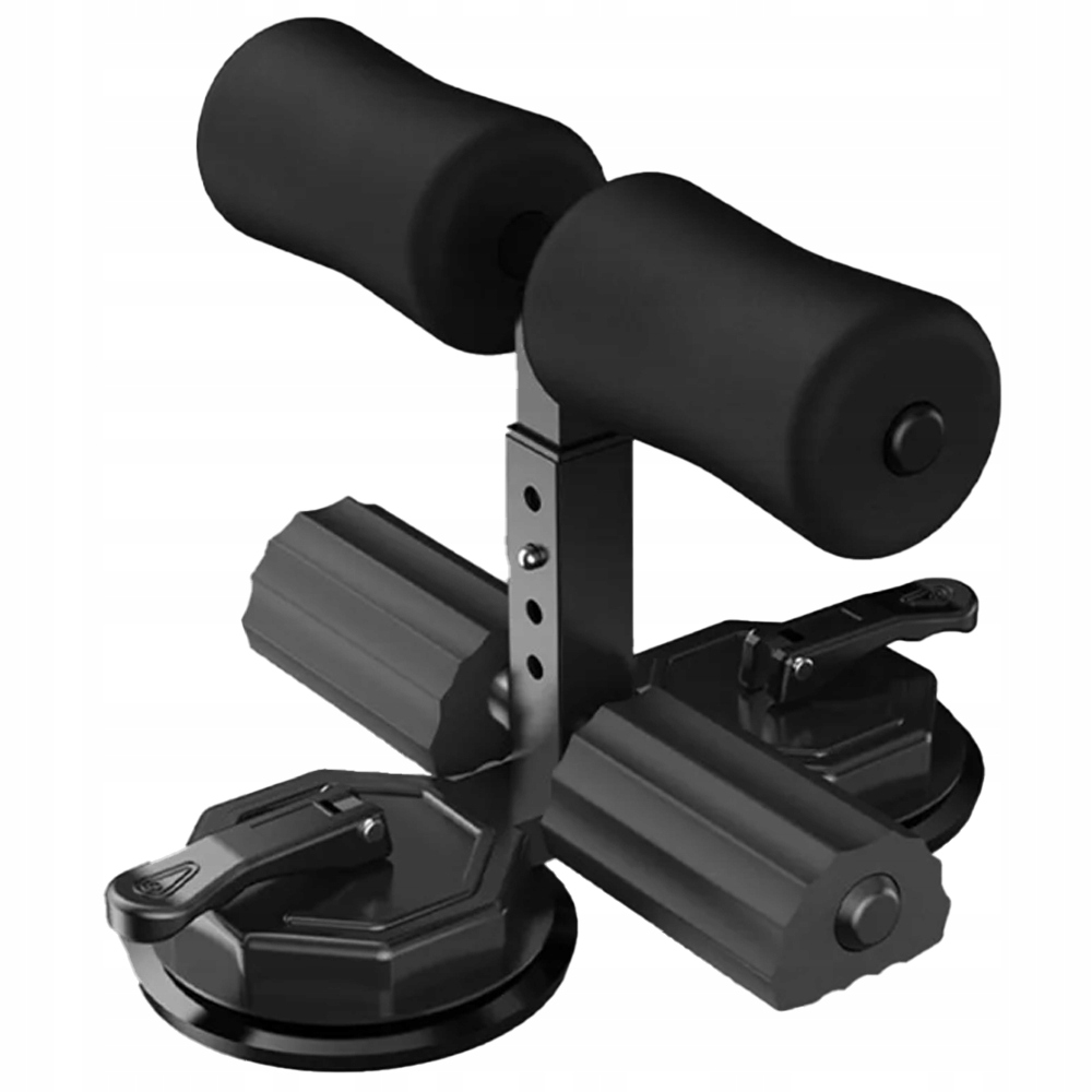 UCHWYT DO ROBIENIA BRZUSZKÓW z 2 PRZYSSAWKAMI do ĆWICZEŃ