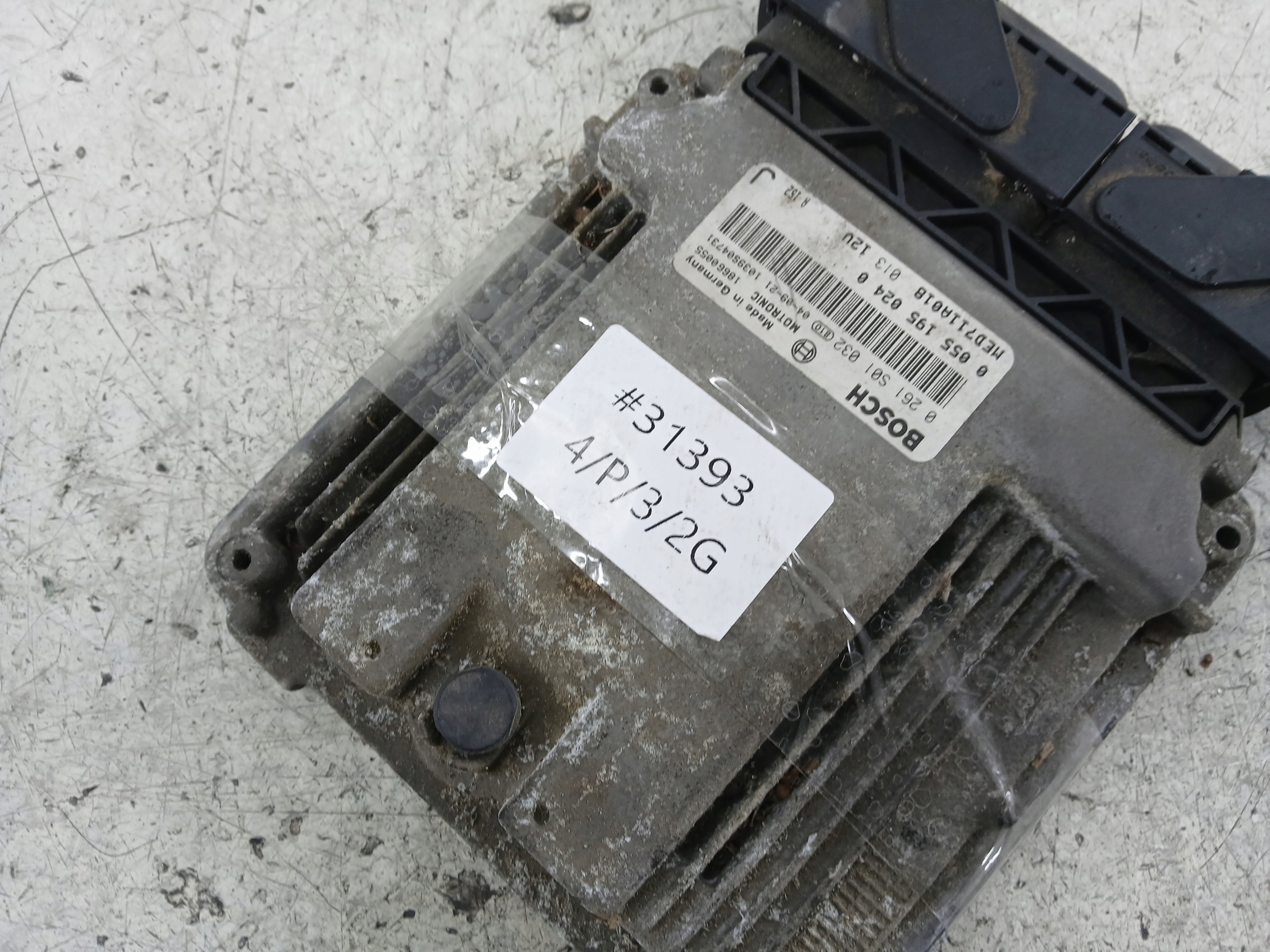 ALFA ROMEO GT 2.0 JTS control unit of the engine 00551950240