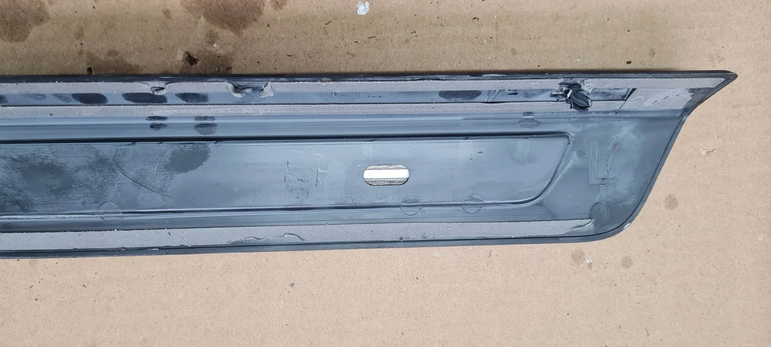 Q5 80A moulding mouldings threshold front PODSWIETLANE left right
