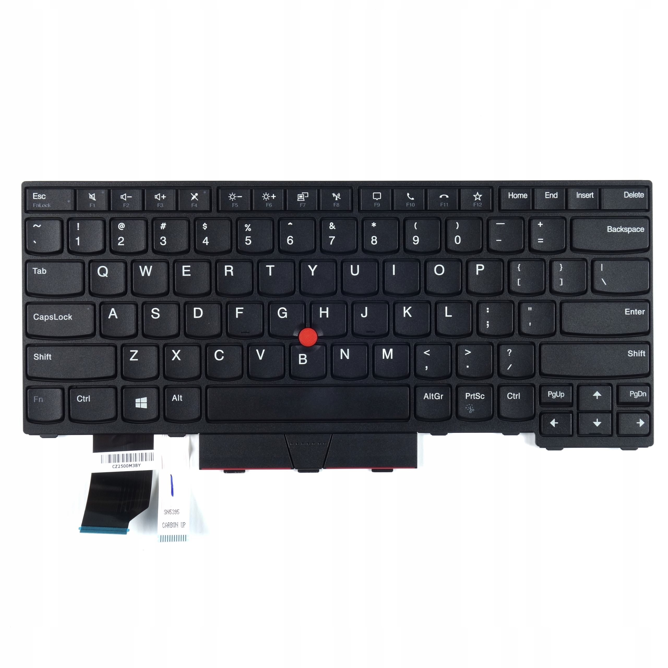 Klávesnice pro notebook Lenovo ThinkPad L14 Gen 1 Gen 2 Qwerty Us (polský)
