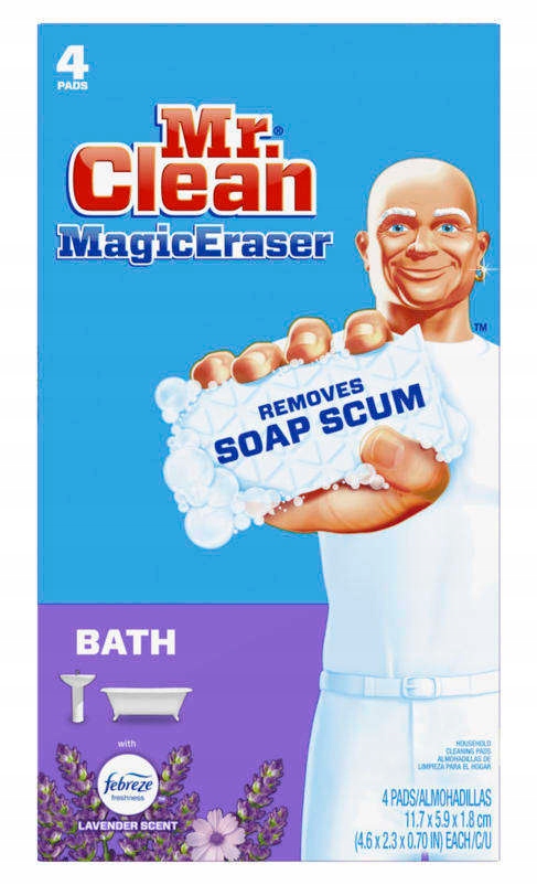 Levně Mr. Clean Magic Eraser 4 ks Kouzelná houbička