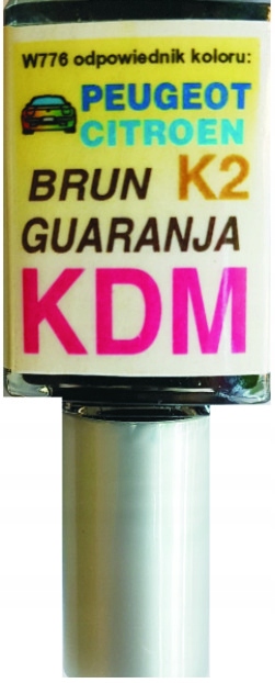 CITROEN PEUGEOT KDM BRUN GUARANJA LAKIER ZAPRAWKA