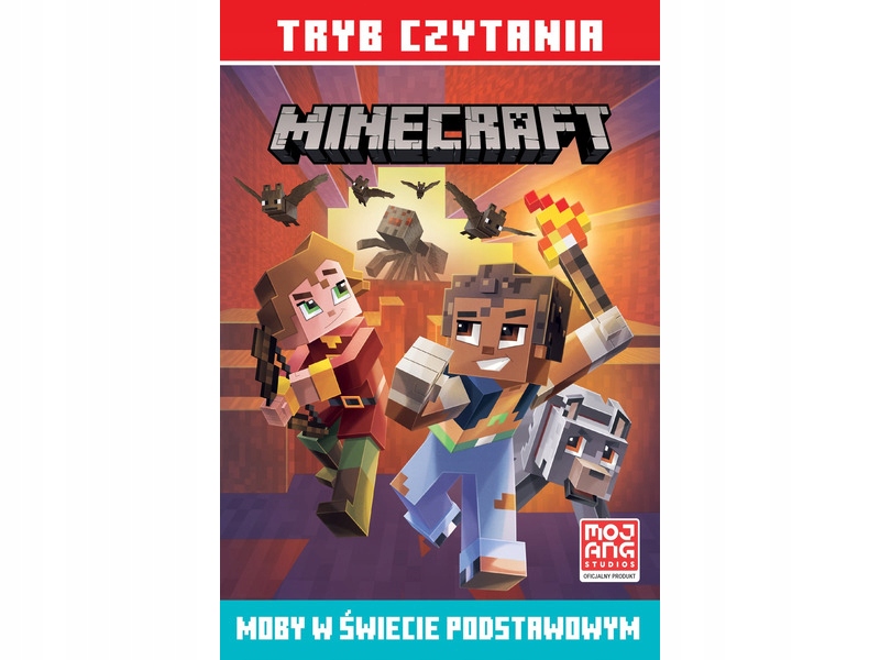 Książka Minecraft Tryb czytania Moby