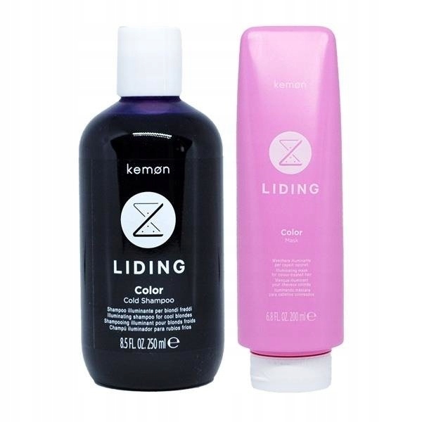 Kemon Liding Šampón Blond 250ml Maska 200ml