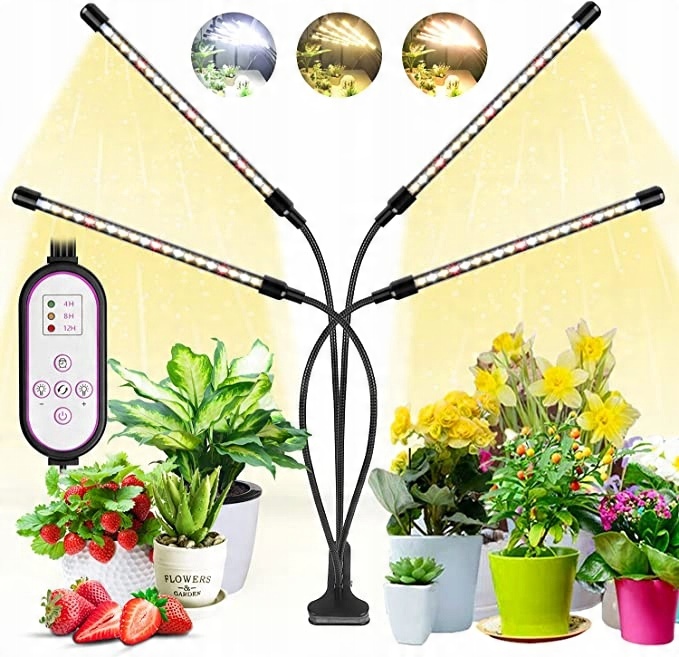

Wolezek Lampa Led do roślin 80 Diod z Timerem