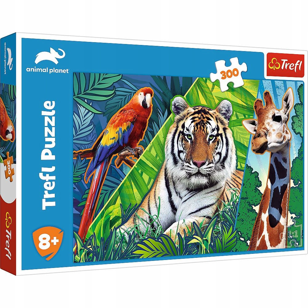 

Puzzle 300 Niesamowite Zwierzęta 23007 Trefl