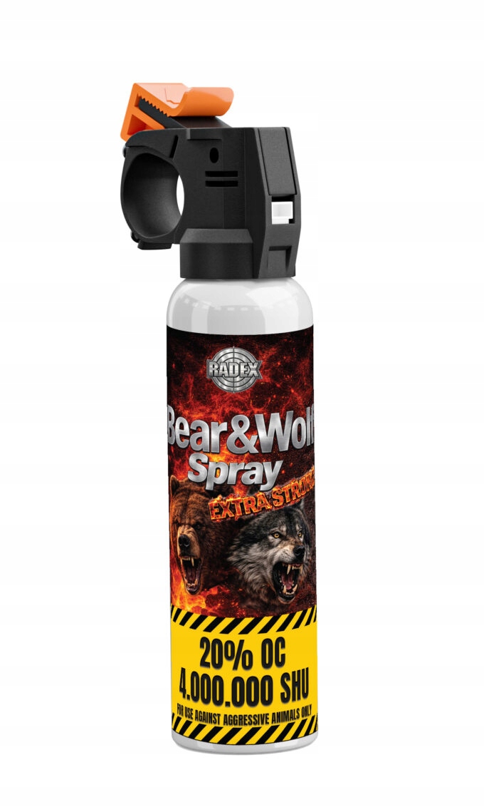 Mocny Gaz Pieprzowy 150ml Bear&Wolf na Dziki Wilki Niedźwiedzie