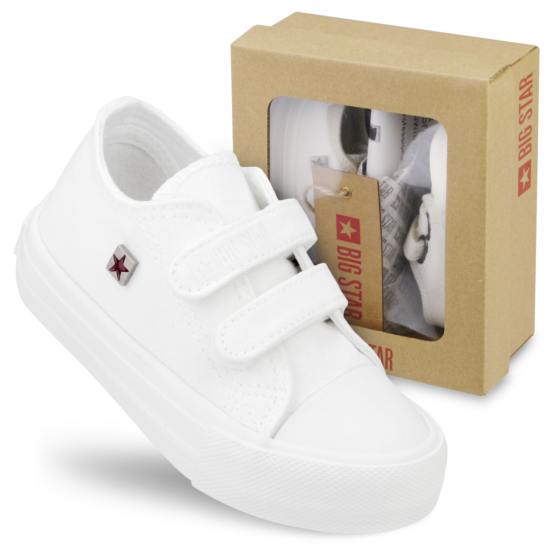 

Trampki na rzepy Dziecięce Big Star JJ374037 19