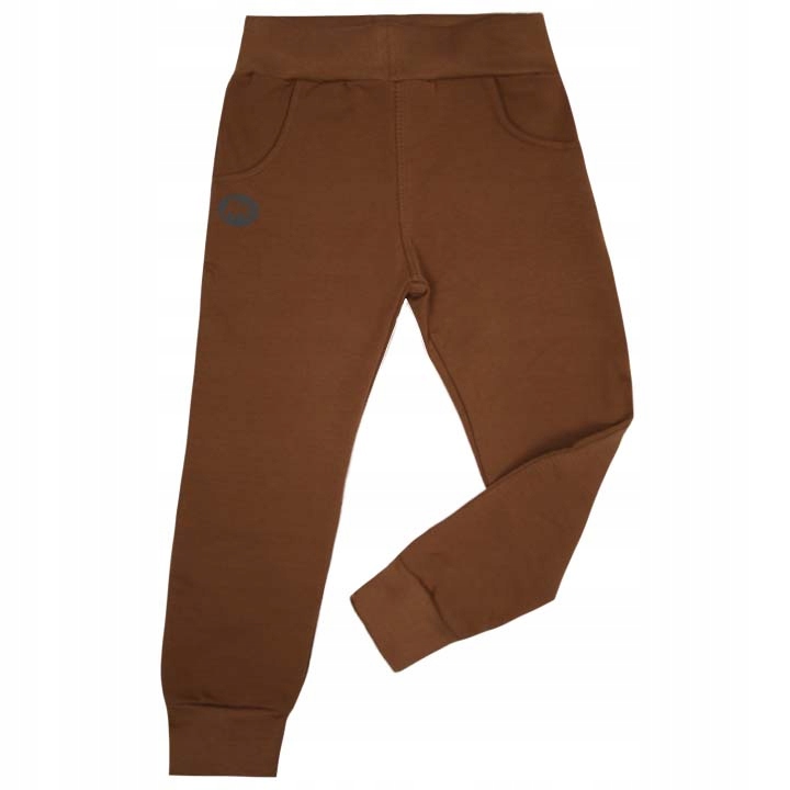 

Spodnie Dresowe czekoladowe Szczupłe slim 134