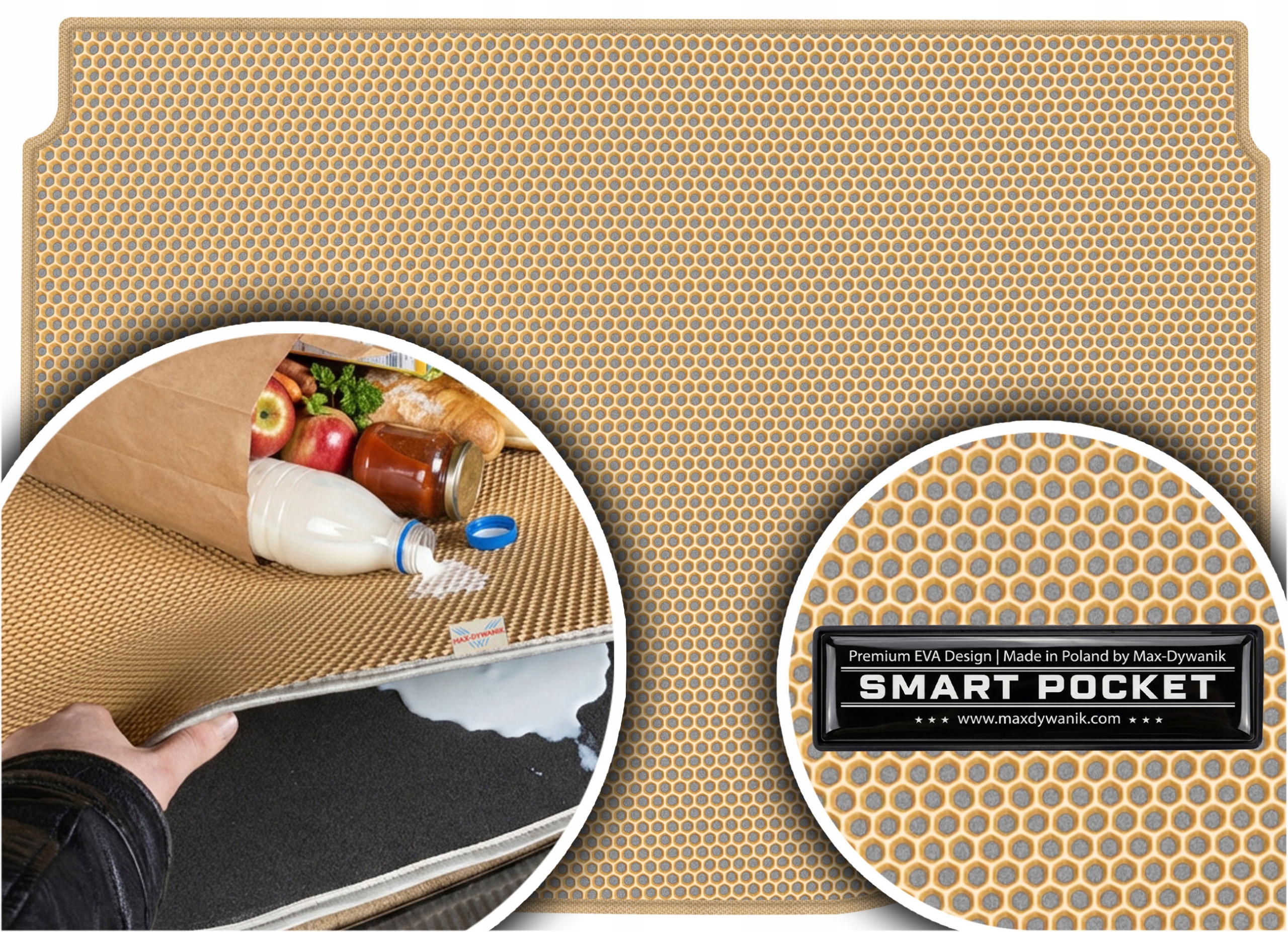 Citroen C3 IV e-C3 IV Suv od roku 2024. Vložka do kufru Eva Smart Pocket Béžová