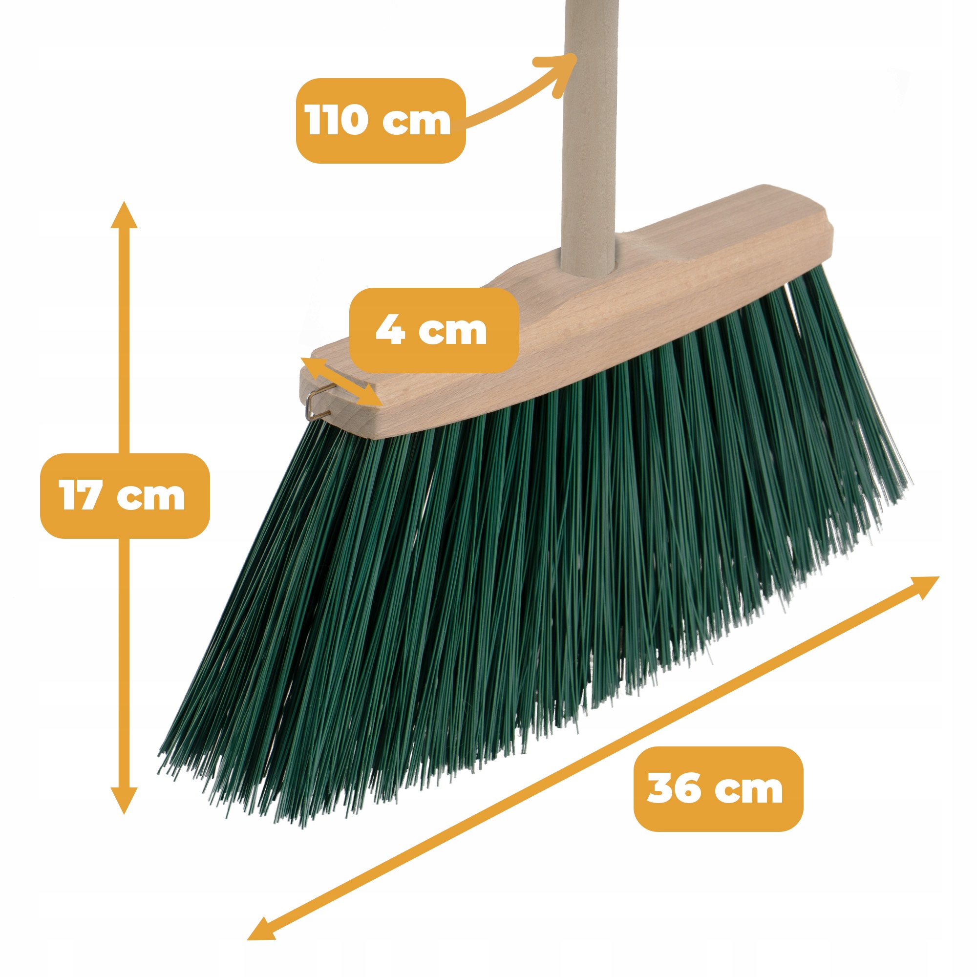 SZCZOTKA GOSPODARCZA DO ZAMIATANIA MIOTŁA OGRODOWA ZAMIATACZ ZMIOTKA EAN (GTIN) 5904917044902