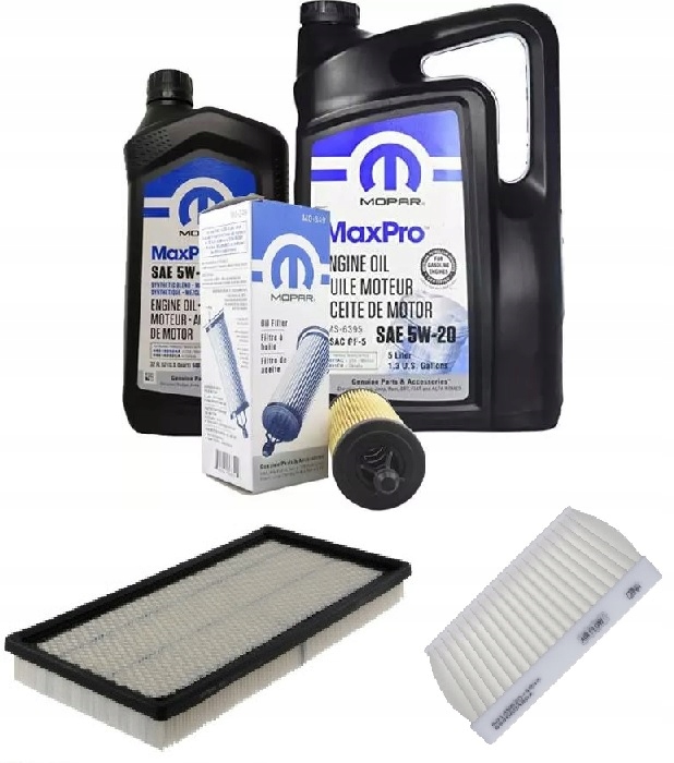 MOPAR 5W20 6L + FILTRY RAM 1500 3,6 2019-2020
