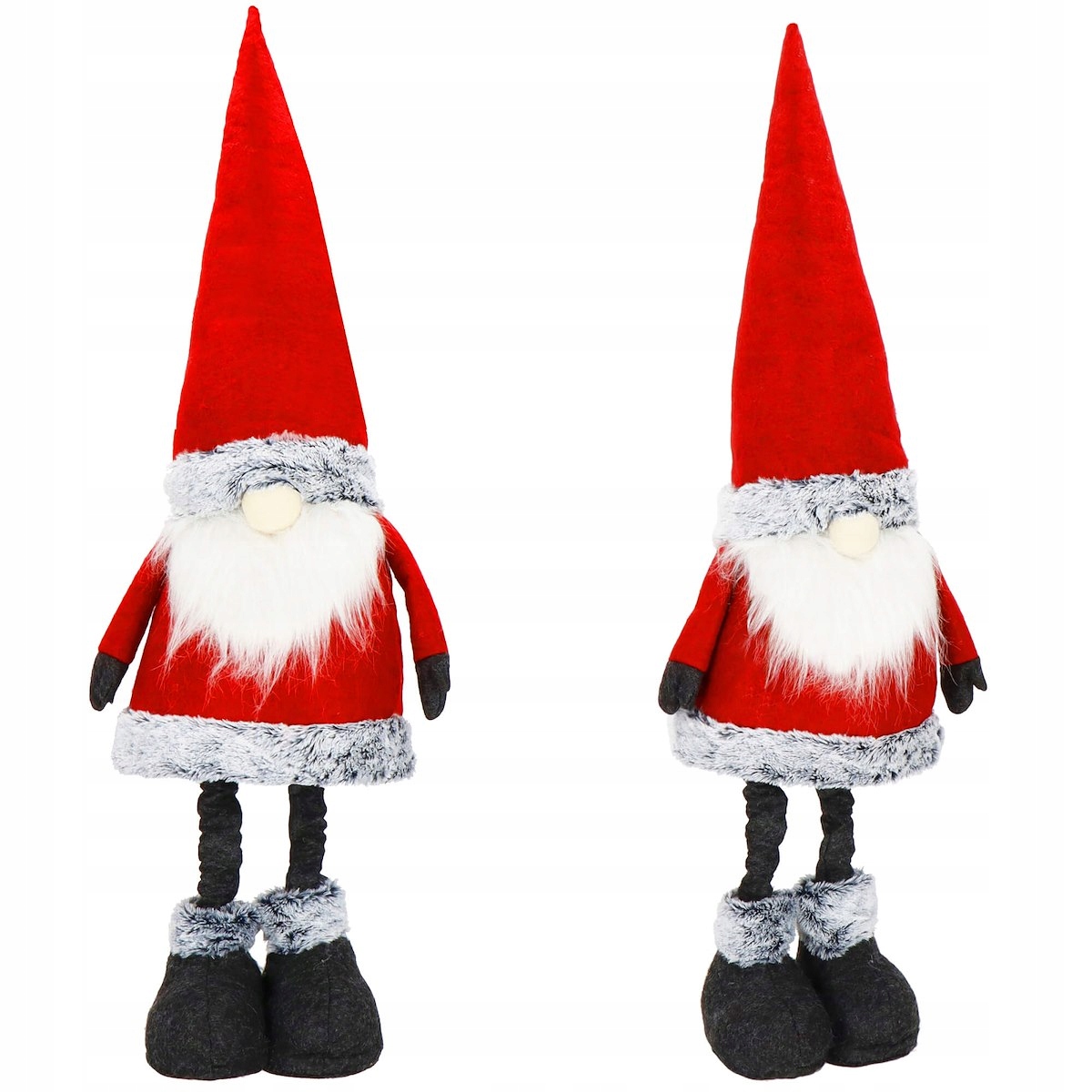 SKRZAT KRASNAL ŚWIĄTECZNY MIKOŁAJ GNOM PREZENT NA ŚWIĘTA STOJĄCY 67-95cm