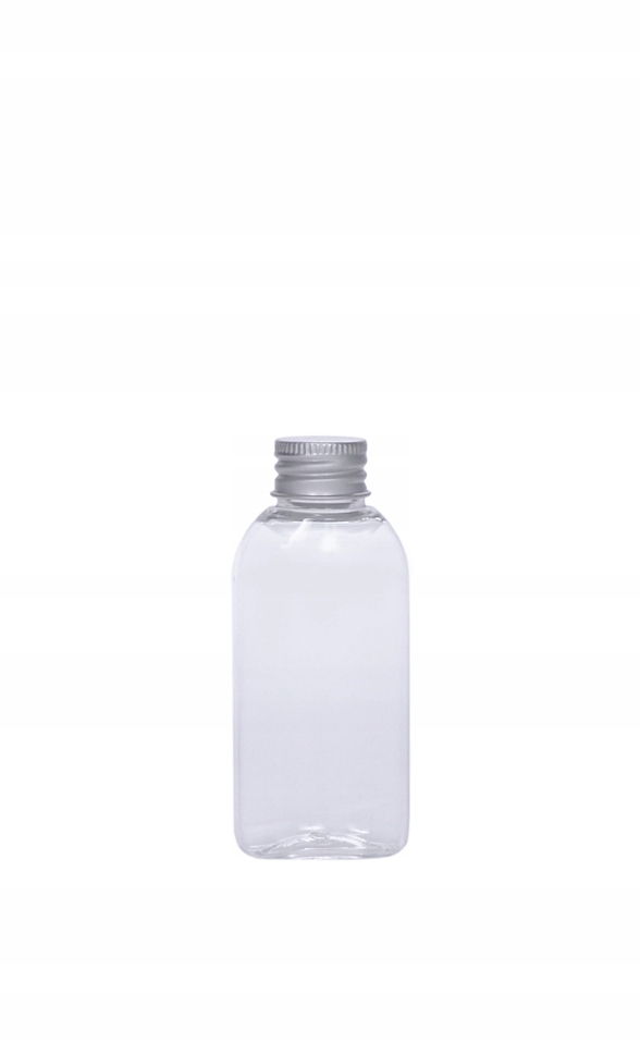 

Butelka Pet płaska 50ml z nakrętką aluminiową