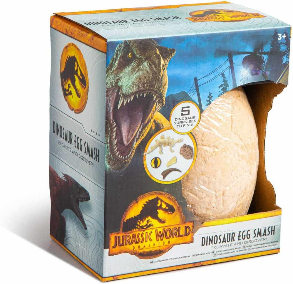 

Jurassic World Duże jajo dinozaura do rozbijania