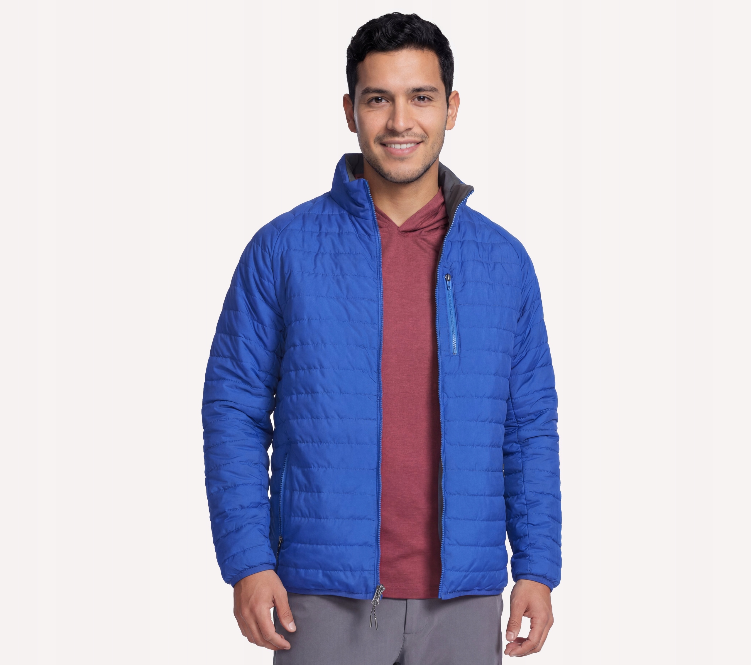Pánská oboustranná bunda Skechers Go Shield Cozy Fit Altitude Reversible Jac
