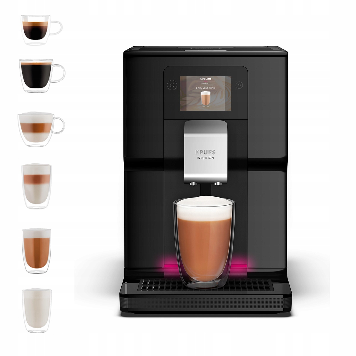 Ekspres ciśnieniowy do kawy Krups Intuition Preference EA8738 15 bar