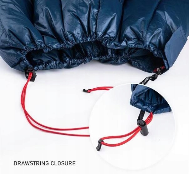 Śpiwór puchowy CWM400 Envelope navy blue Naturehike Kolor dominujący odcienie niebieskiego