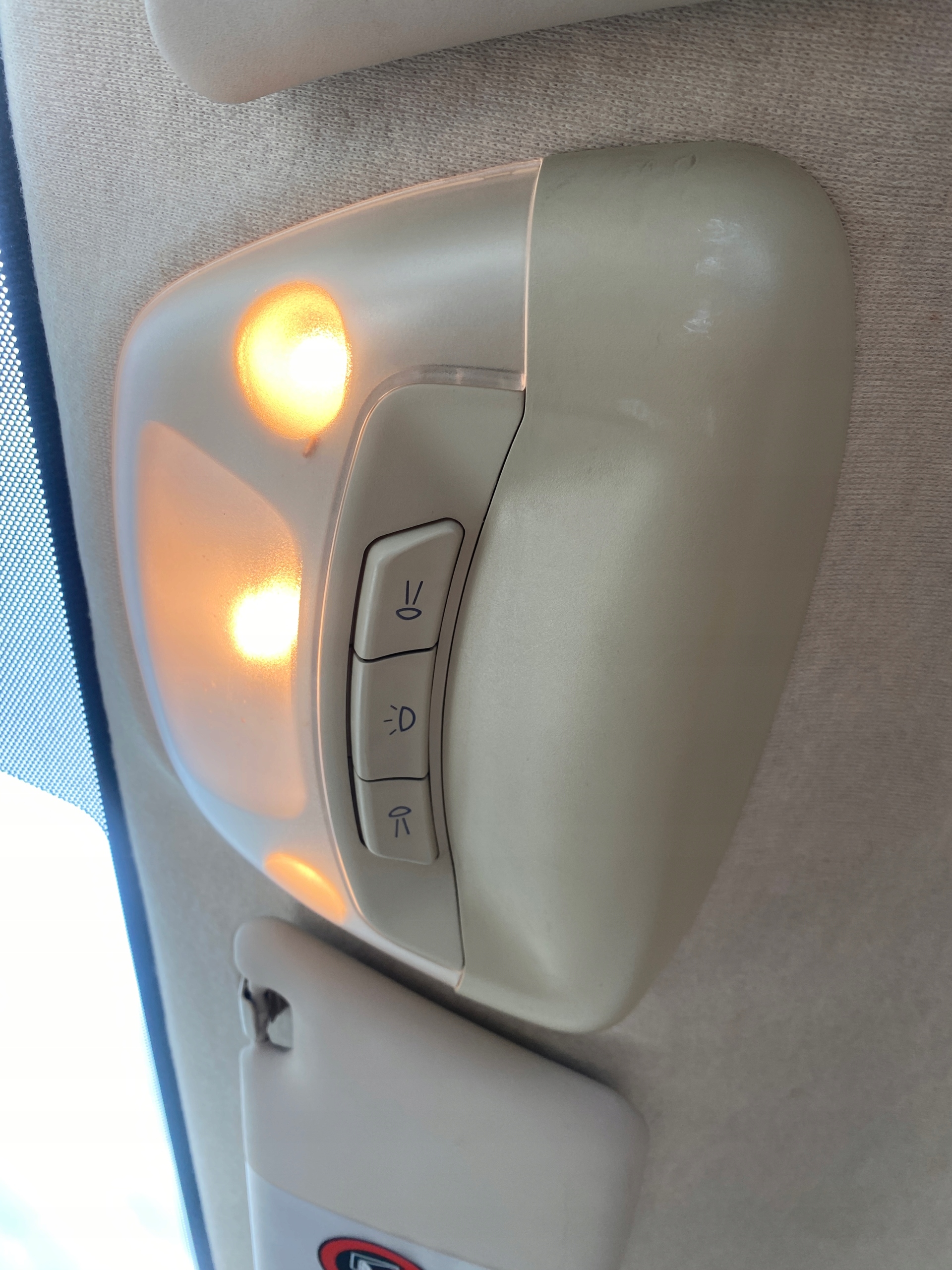Lancia Ypsilon 03-09 OSWIETLENIE cabs light inner SUFITOWA