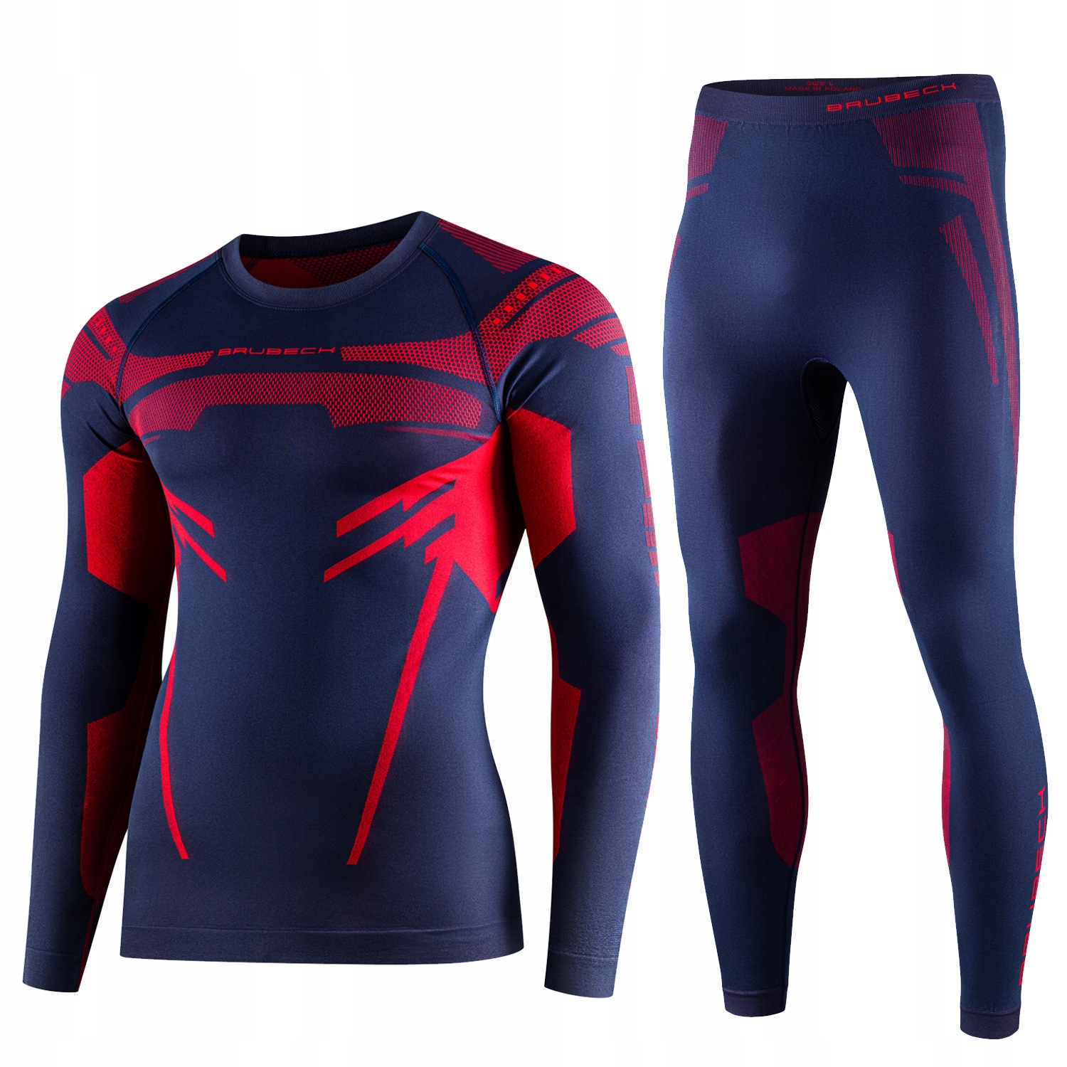 Bluza Spodnie Sportowe Termoaktywne Brubeck Dry