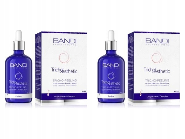 2x Bandi Tricho-peeling čistící přípravek na pokožku hlavy 100 ml