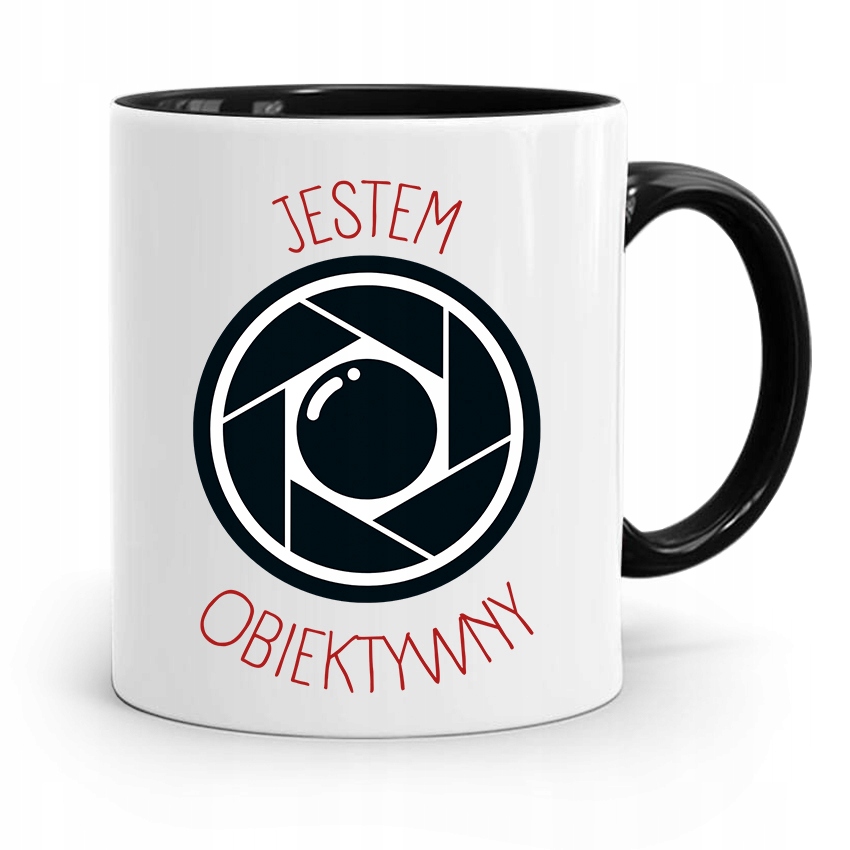 

Kubek Czarny Dla Fotografa Jestem Obiektywny