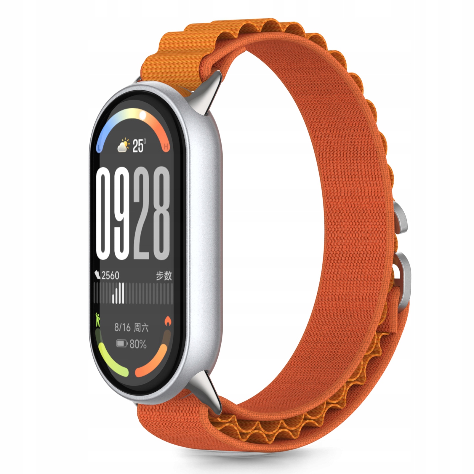 Tech- Protect Nylon Pro Xiaomi Smart Band 8 9 10 Nfc Orange Tech- Protect