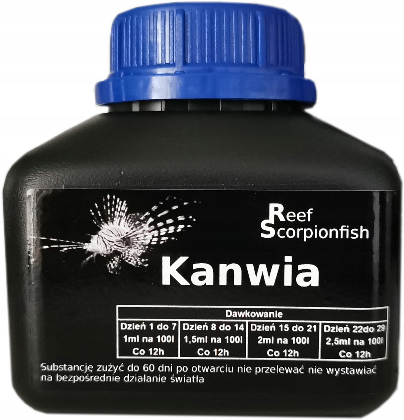 Krmivo Pro Korály Kondicionér Do Mořského Akvária Kanvia Tekutina 250 ML