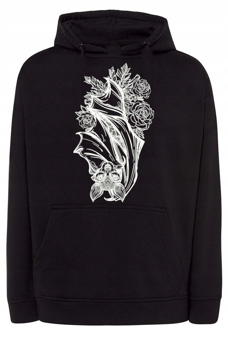 Mikina Pěkný Velký potisk Netopýr vel. L