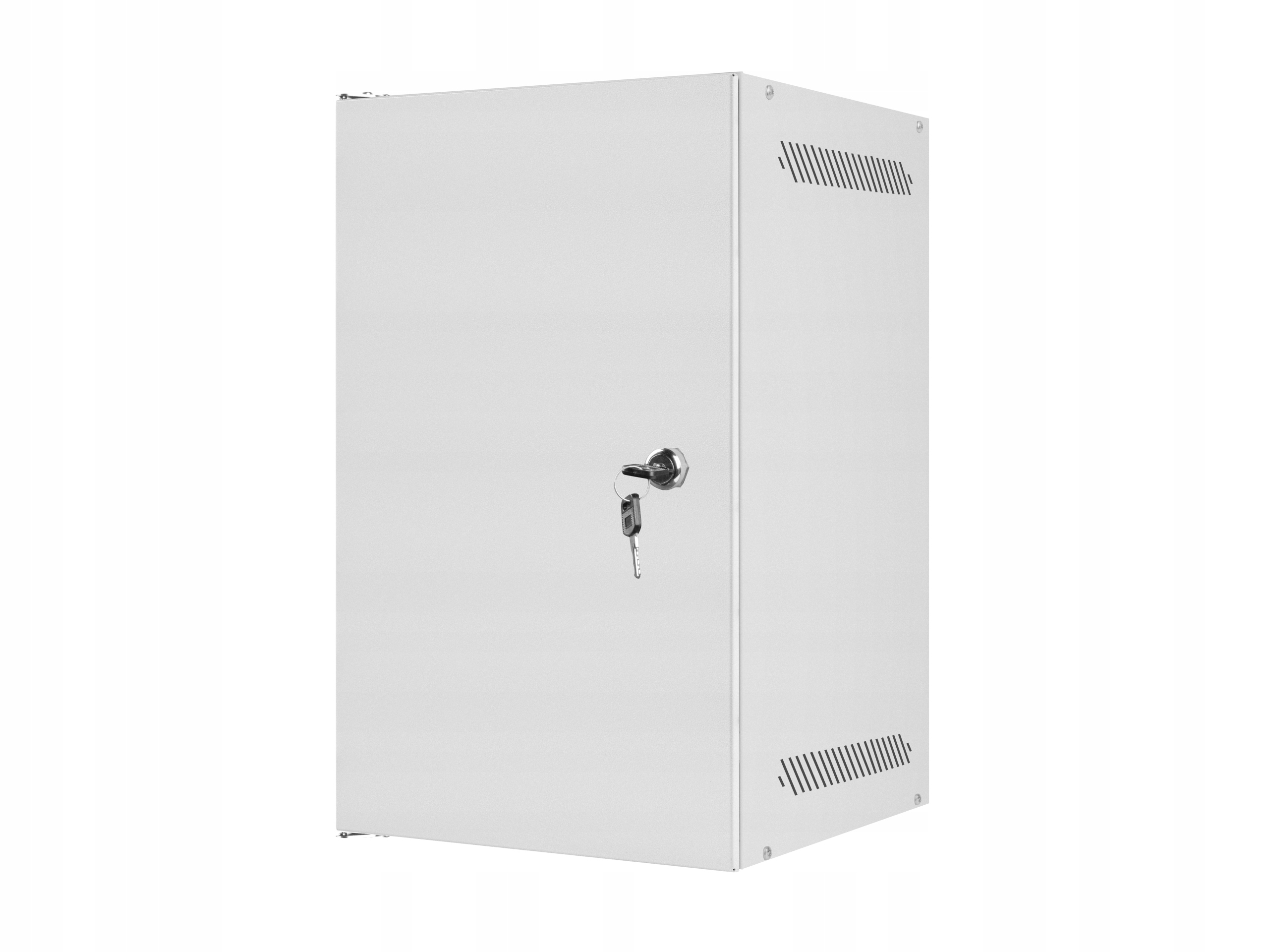 Szafa Instalacyjna Rack Wisząca 10" 9U 280X310 Szara Drzwi Metalowe Lanberg