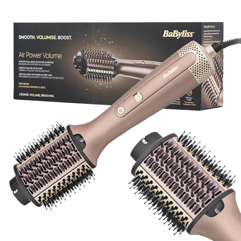 Kulma-sušička Babyliss Air Power Volume AS95E Ružová 1000 W