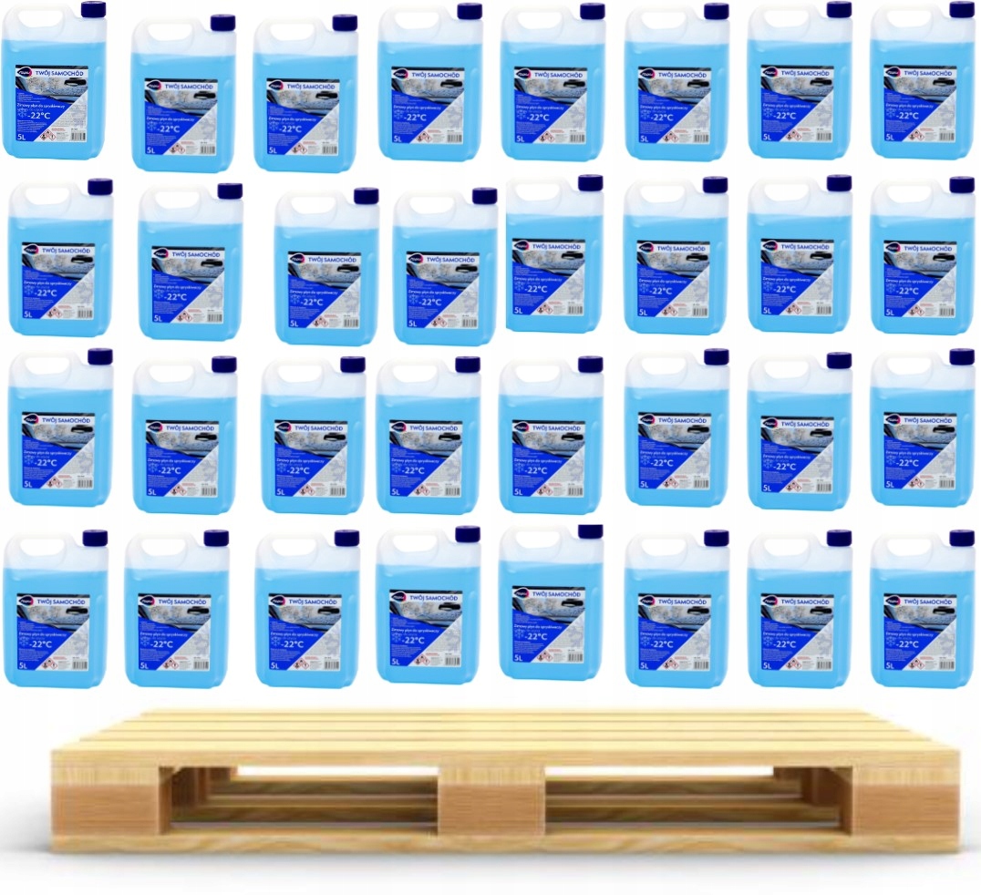 ZIMOWY PŁYN DO SPRYSKIWACZY 144szt TYLKO FIRMA