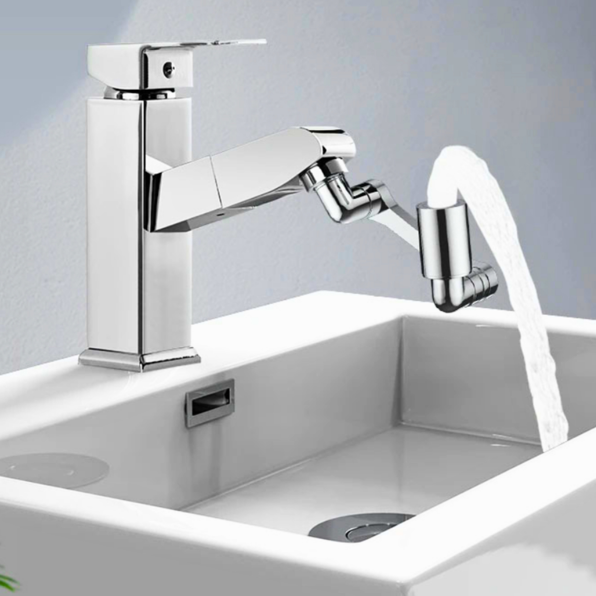 OBROTOWA PRZEDŁUŻKA KOŃCÓWKA KRANU BATERII PERLATOR DŁUGI UNIWERSALNY Marka Heckermann