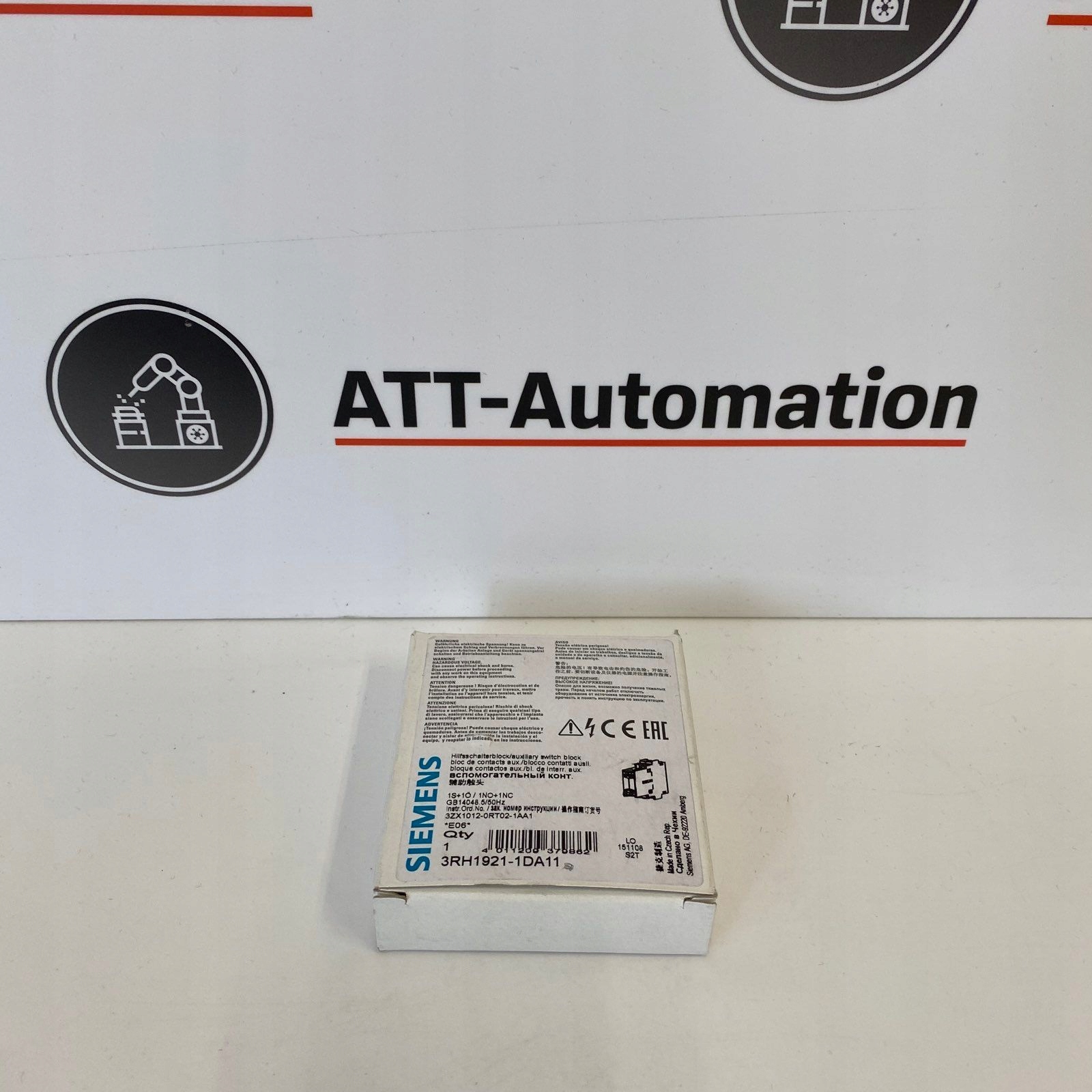 Siemens 3RH1921-1DA11 , 3RH1 921-1DA11