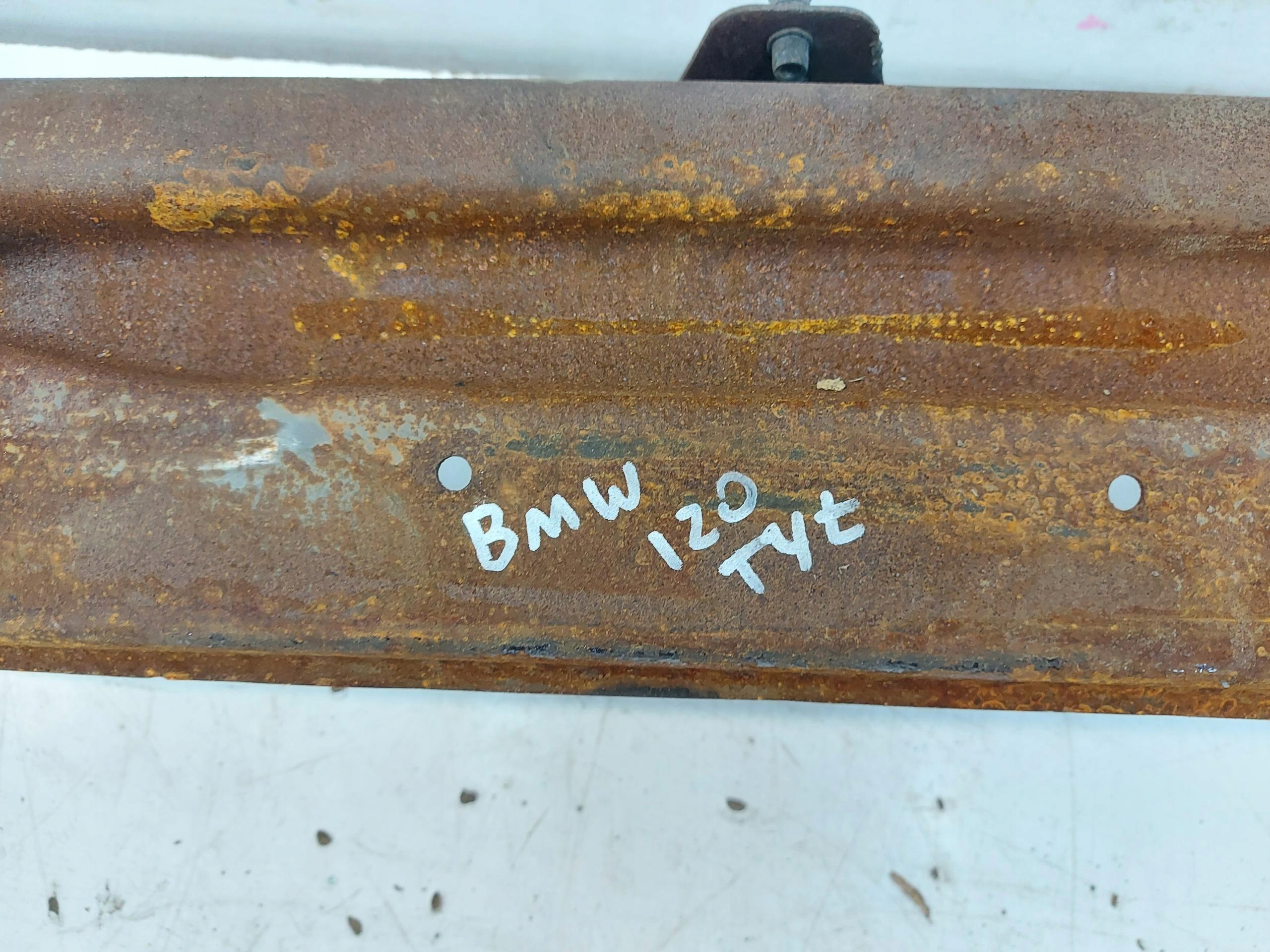 BMW iX i20 2023, Xdrive50 bumper support rear part