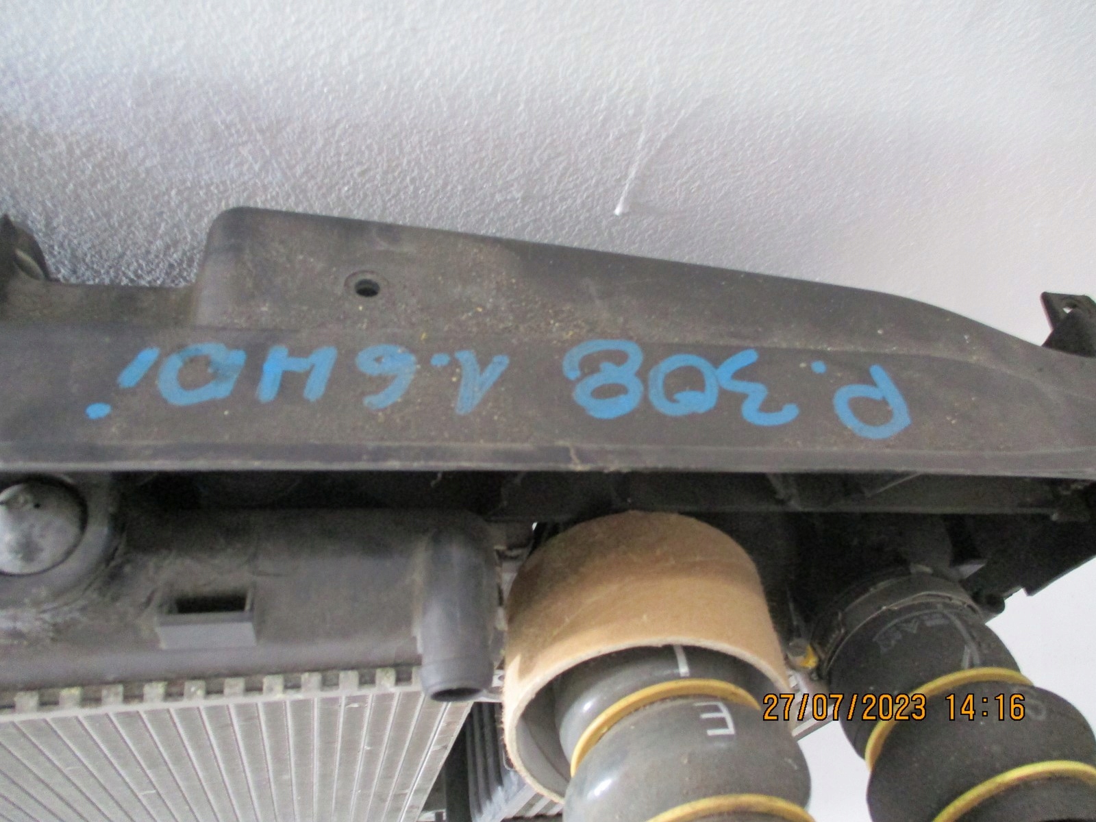 radiator radiator PEUGEOT 308 1,6HDI