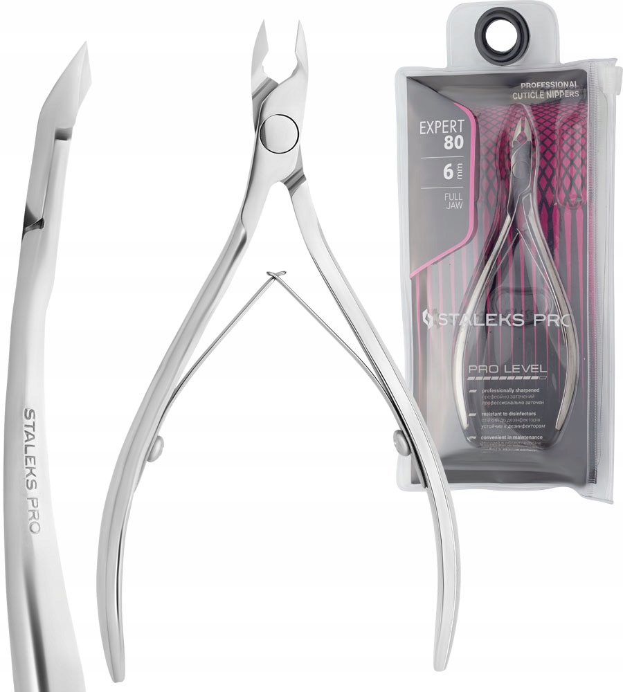 Staleks Kleštičky na kůži 6 mm Expert NE-80-6 Originál!