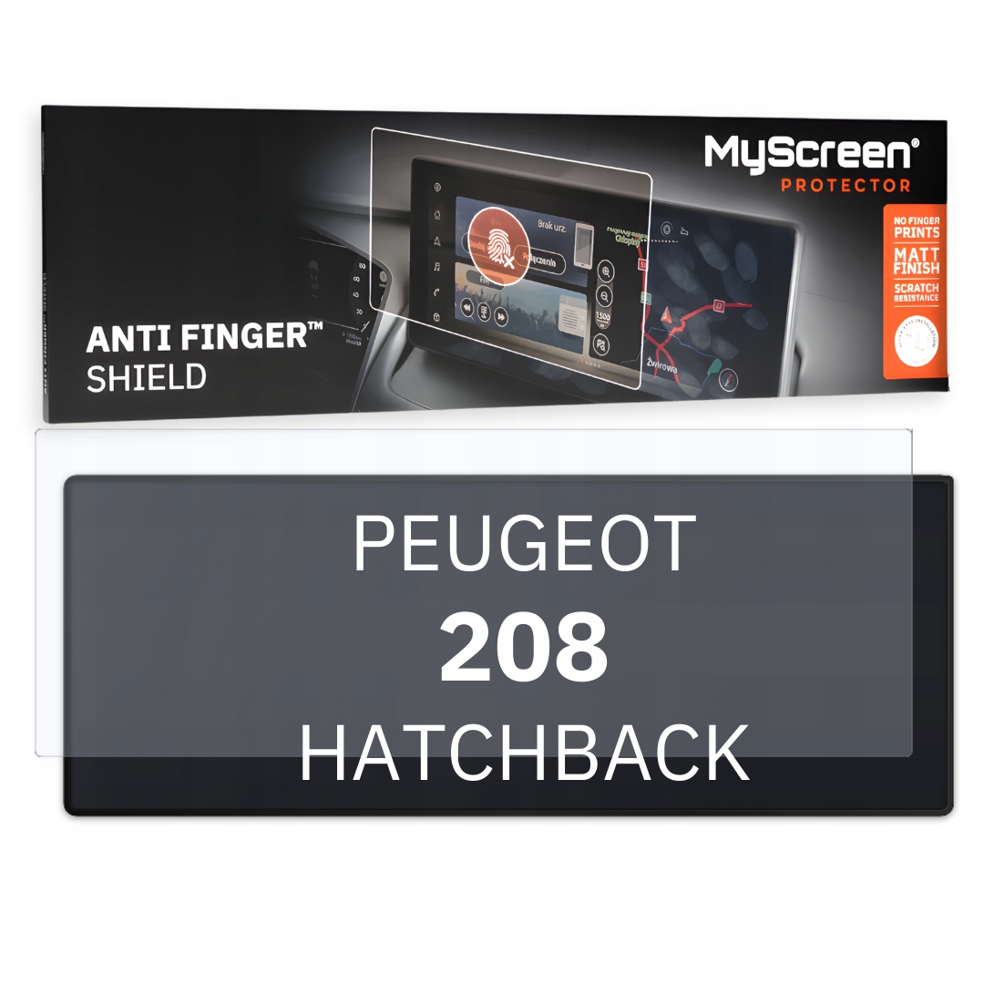 Matná fólie pro Peugeot 208 Hatchback 2019 10" MyScreen